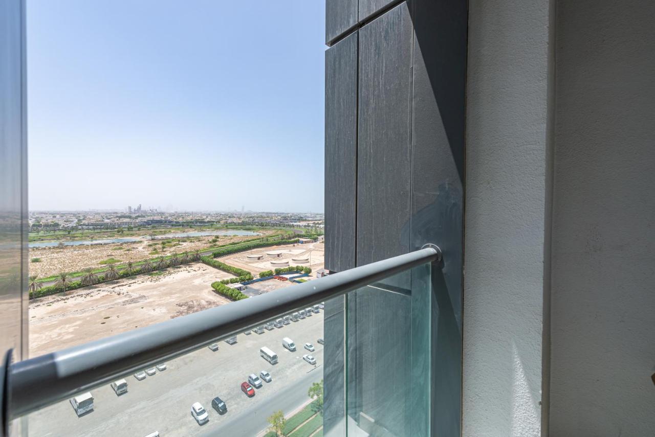 Marco Polo - Elegant Studio With Panoramic City Views Apartment Dubai Exterior photo