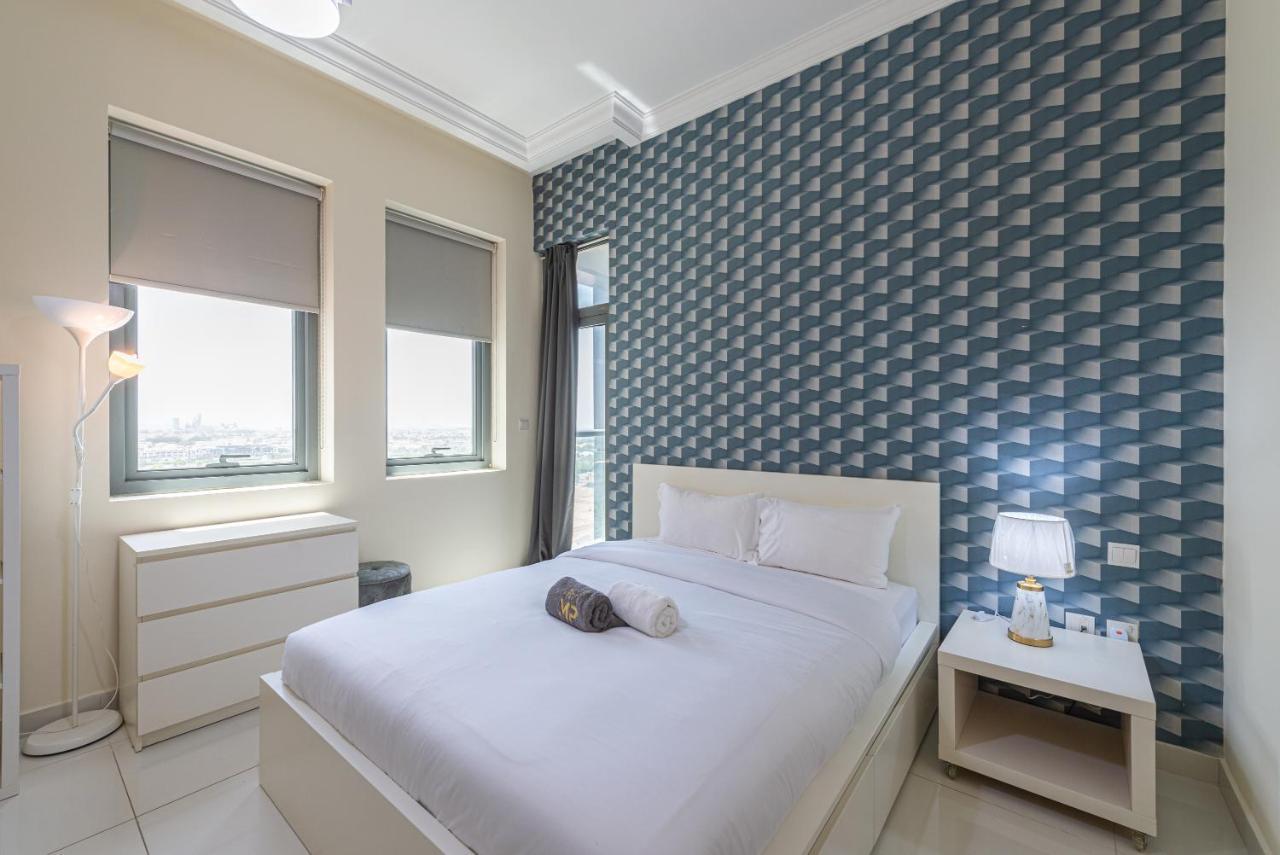 Marco Polo - Elegant Studio With Panoramic City Views Apartment Dubai Exterior photo